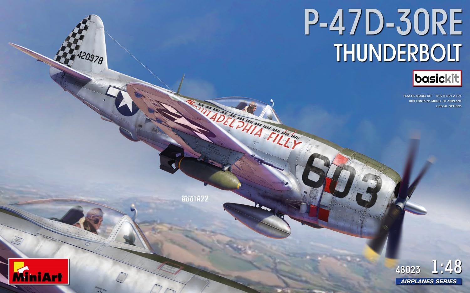 Miniart - thunderbolt p-47d-30re 1/48 - miniart 48023