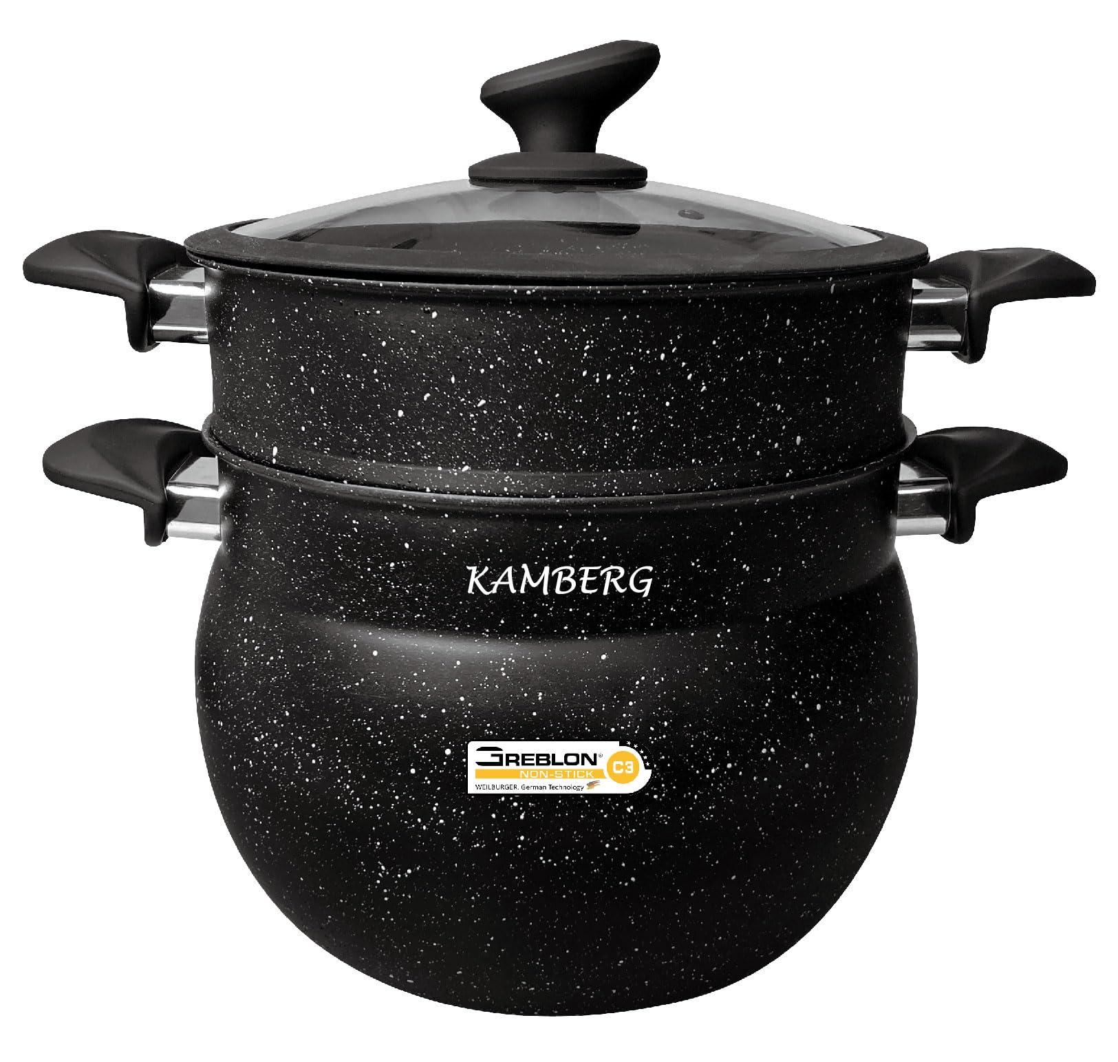 KAMBERG 0008229 Couscoussier, Alluminio