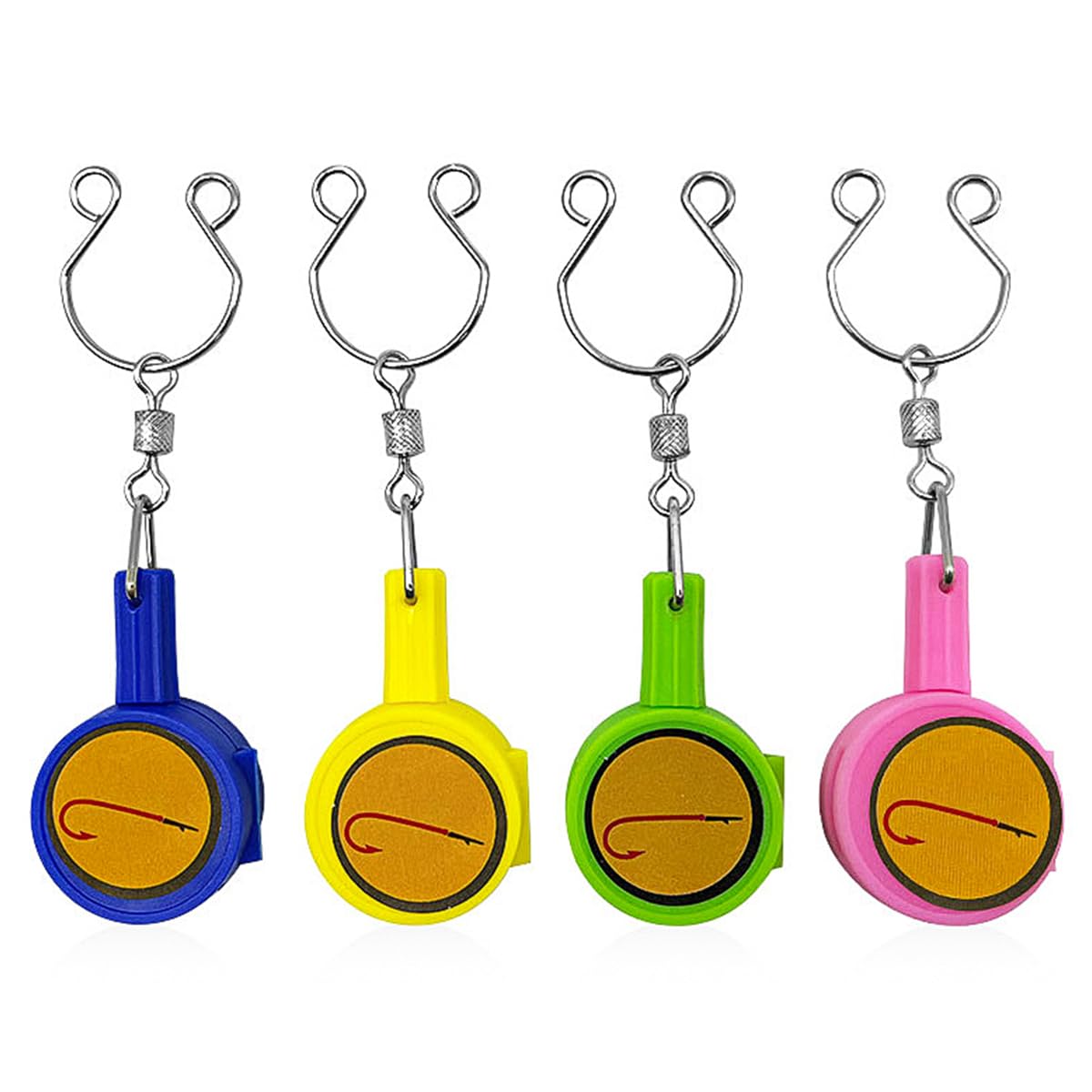 4PCS Strumento per Legare ami da Pesca Comodo Regalo per la Pesca con annodatore per Lenza da Pesca per Uomo