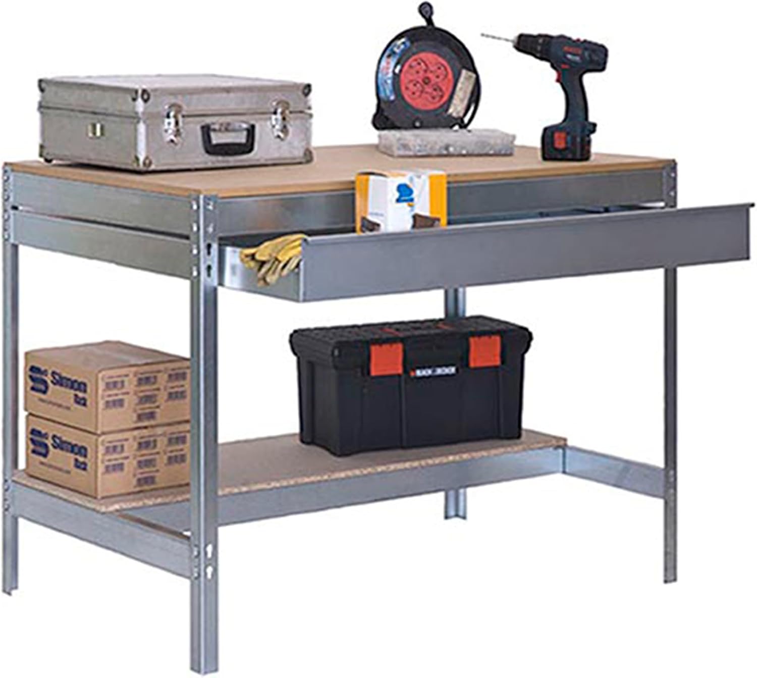 Simon Rack Banco da Lavoro Officina 842x910x610 mm