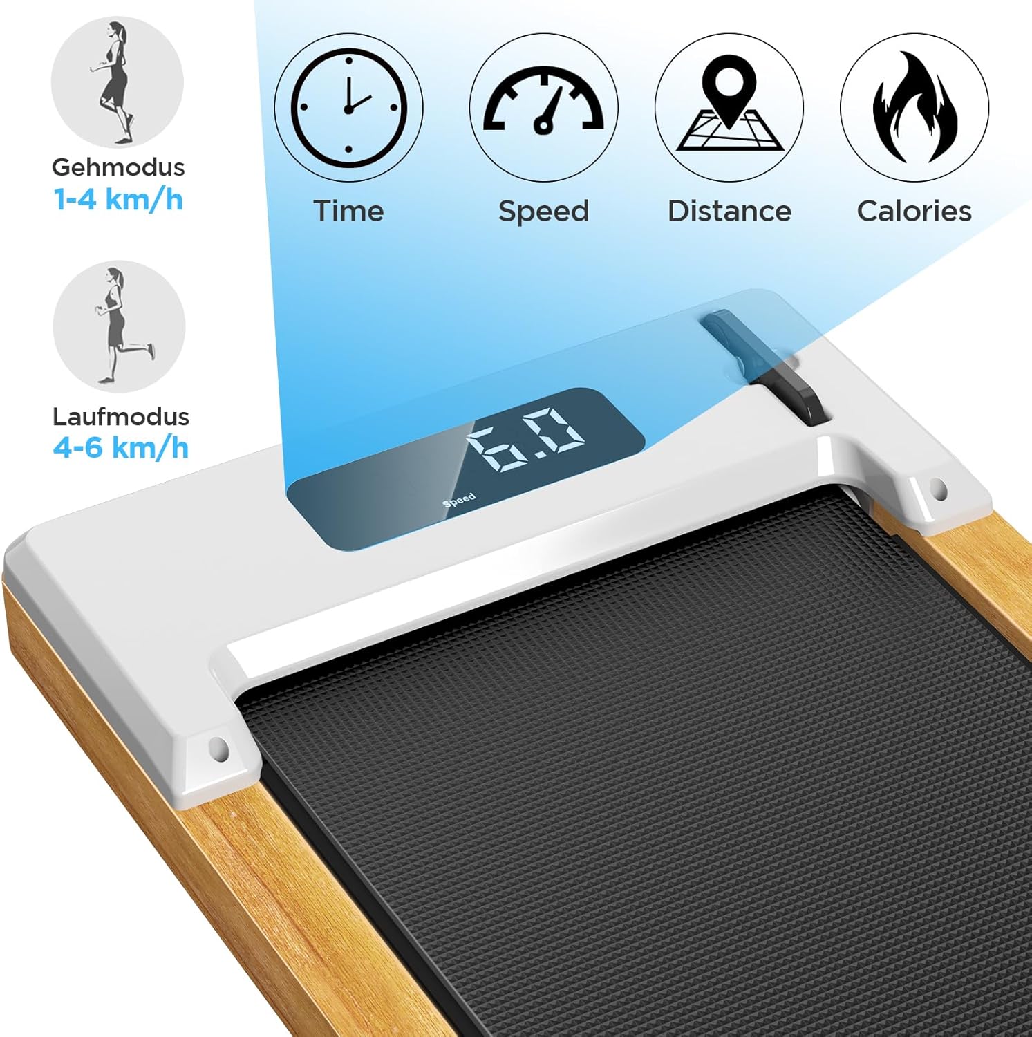 Tapis Roulant Elettrico 1-8 km/h - immagine 3