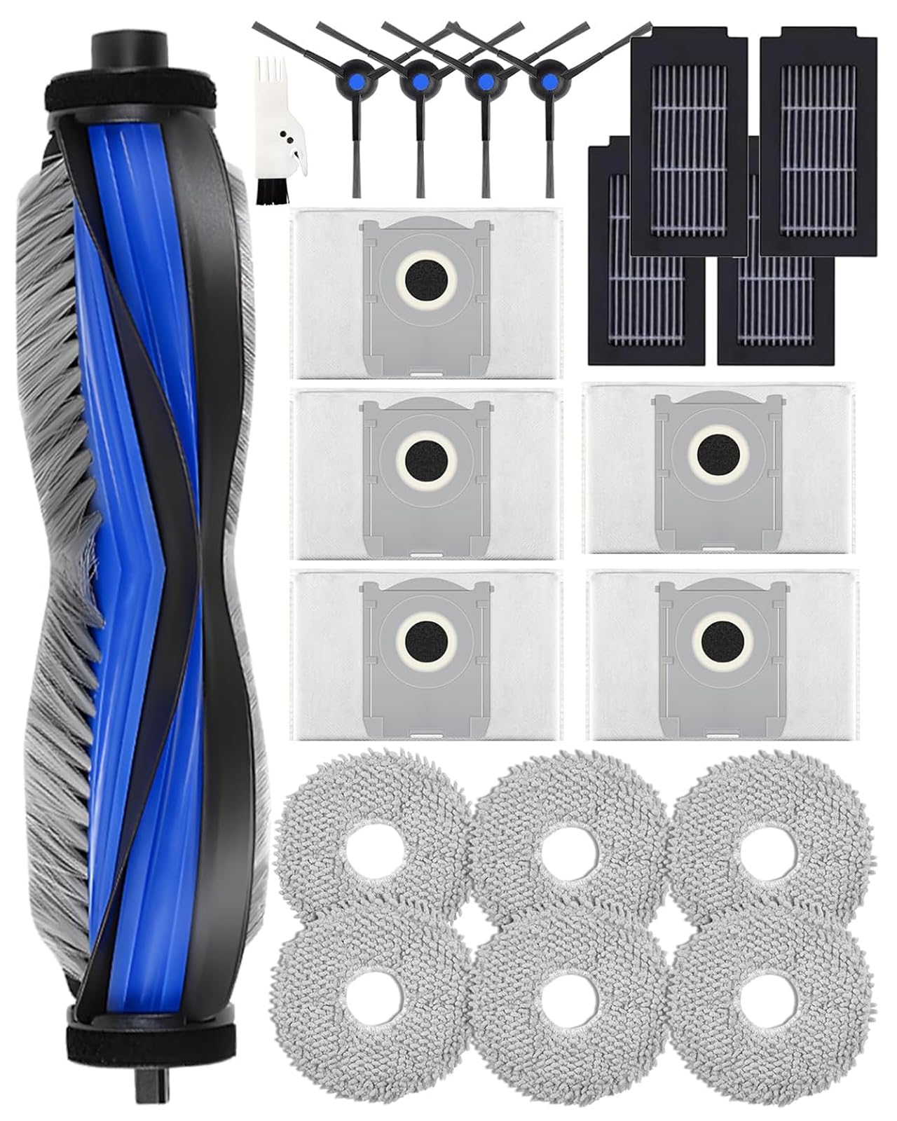 Ricambi per Ecovacs Deebot T50 OMNI/PRO Gen2 (21 pezzi)