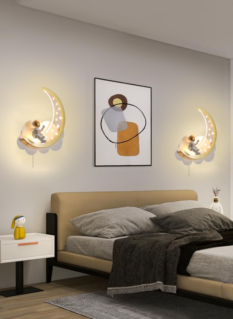 Lampada da Parete LED Dimmerabile Nuvola per Bambini - immagine 3