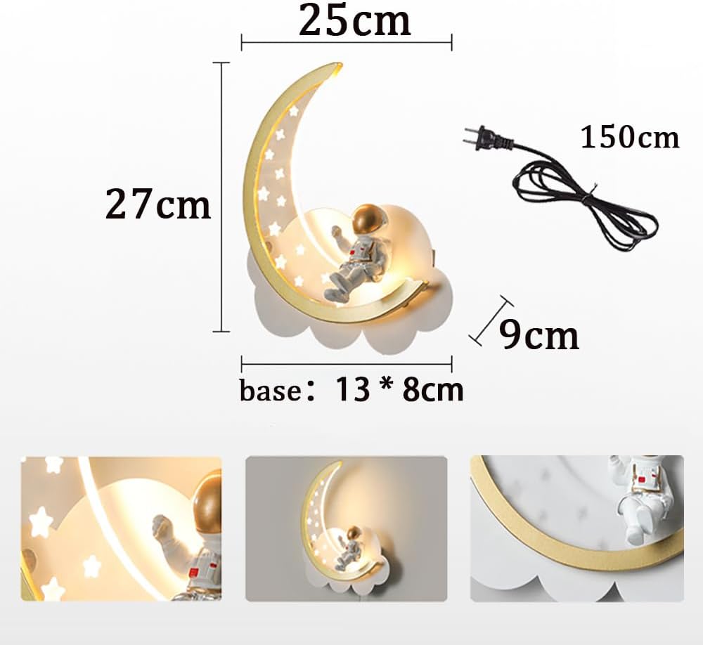 Lampada da Parete LED Dimmerabile Nuvola per Bambini - immagine 7