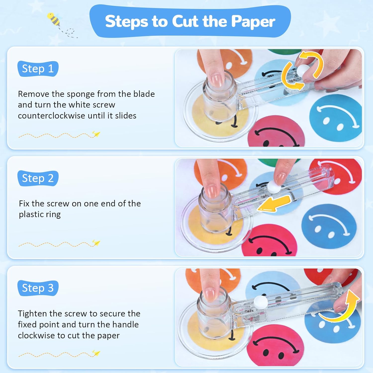 Zimiking Button Maker Badge Machine 25/32/58mm - immagine 8