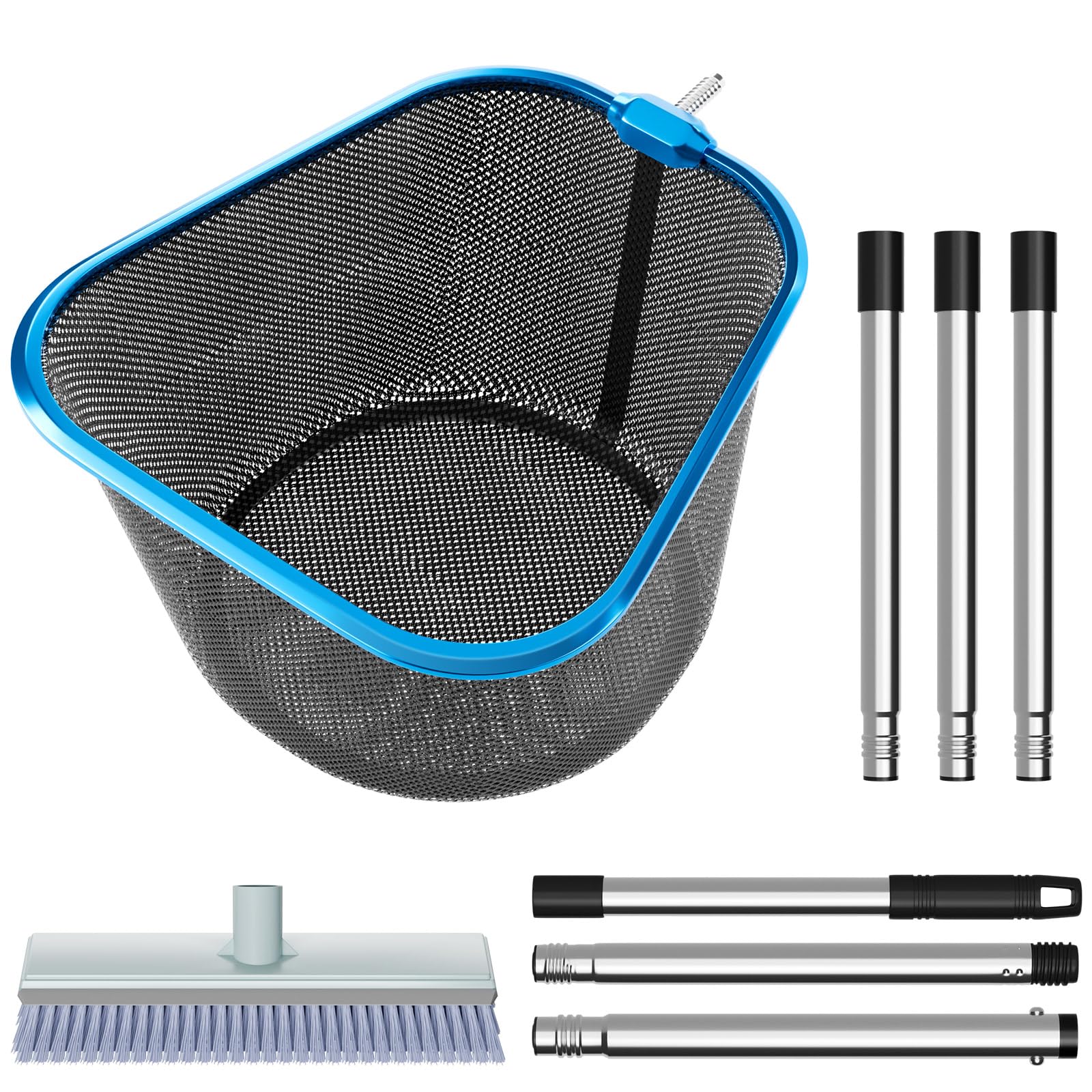 Retino per Piscina 196cm con Asta 1.5m