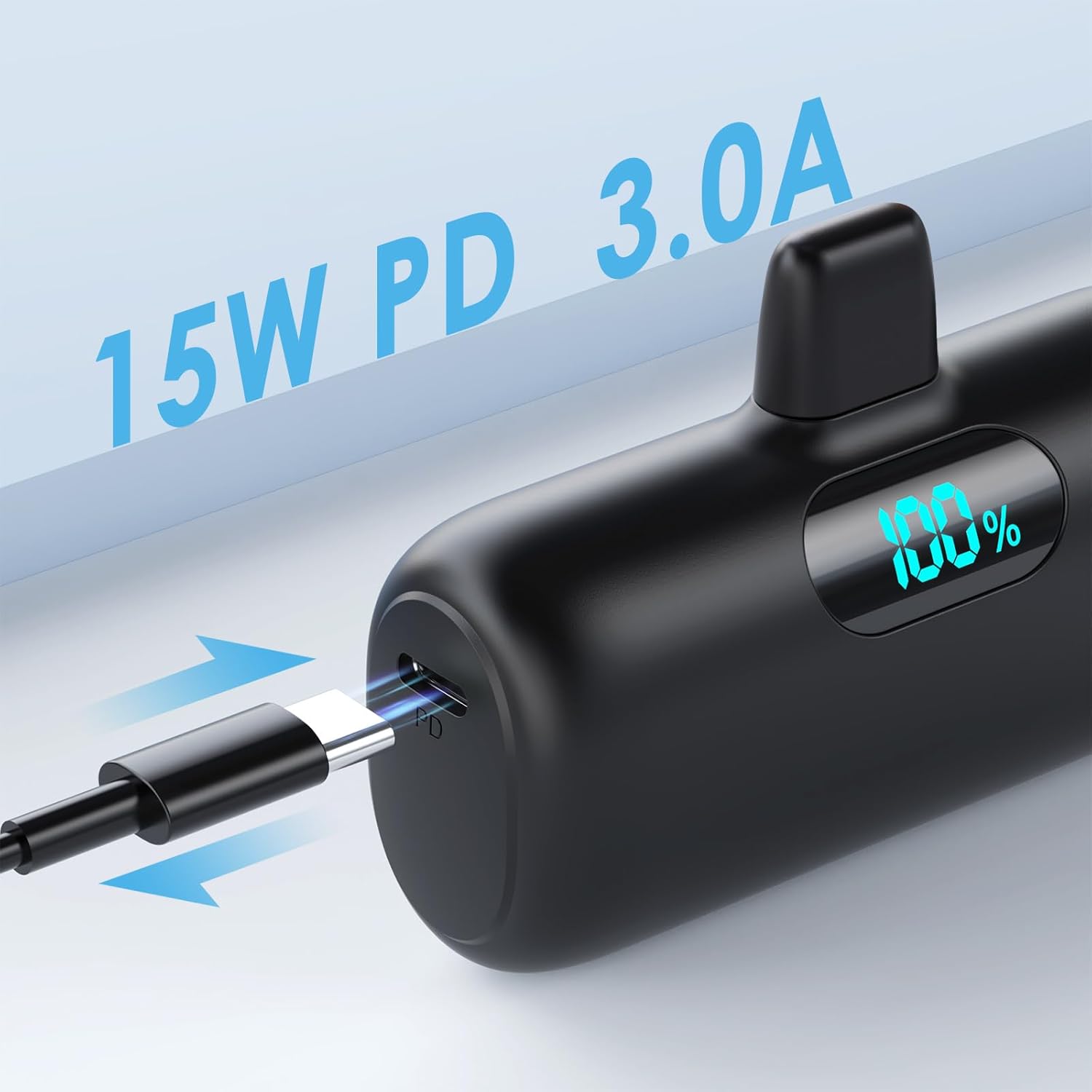 Power Bank 5000mAh per iPhone, PD 15W - immagine 4