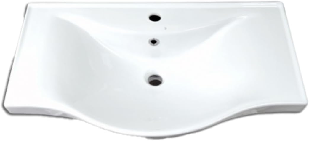 Mama Store Lavabo NAOS Consolle Slim in Ceramica