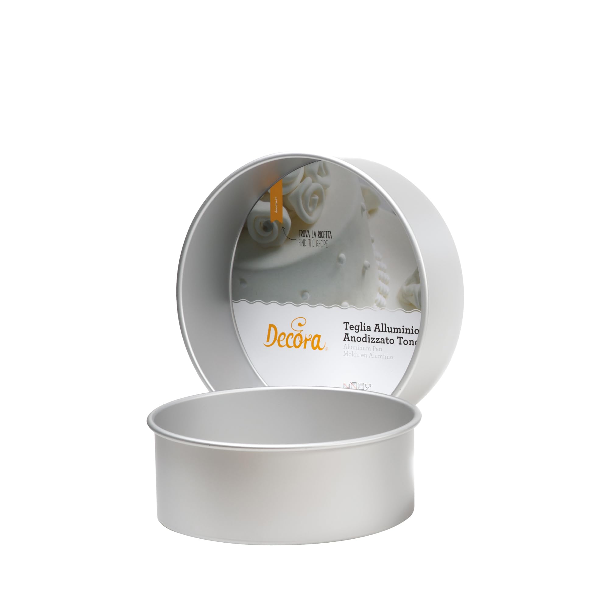 Decora Teglia Professionale Tonda Ø 25 x 10 cm