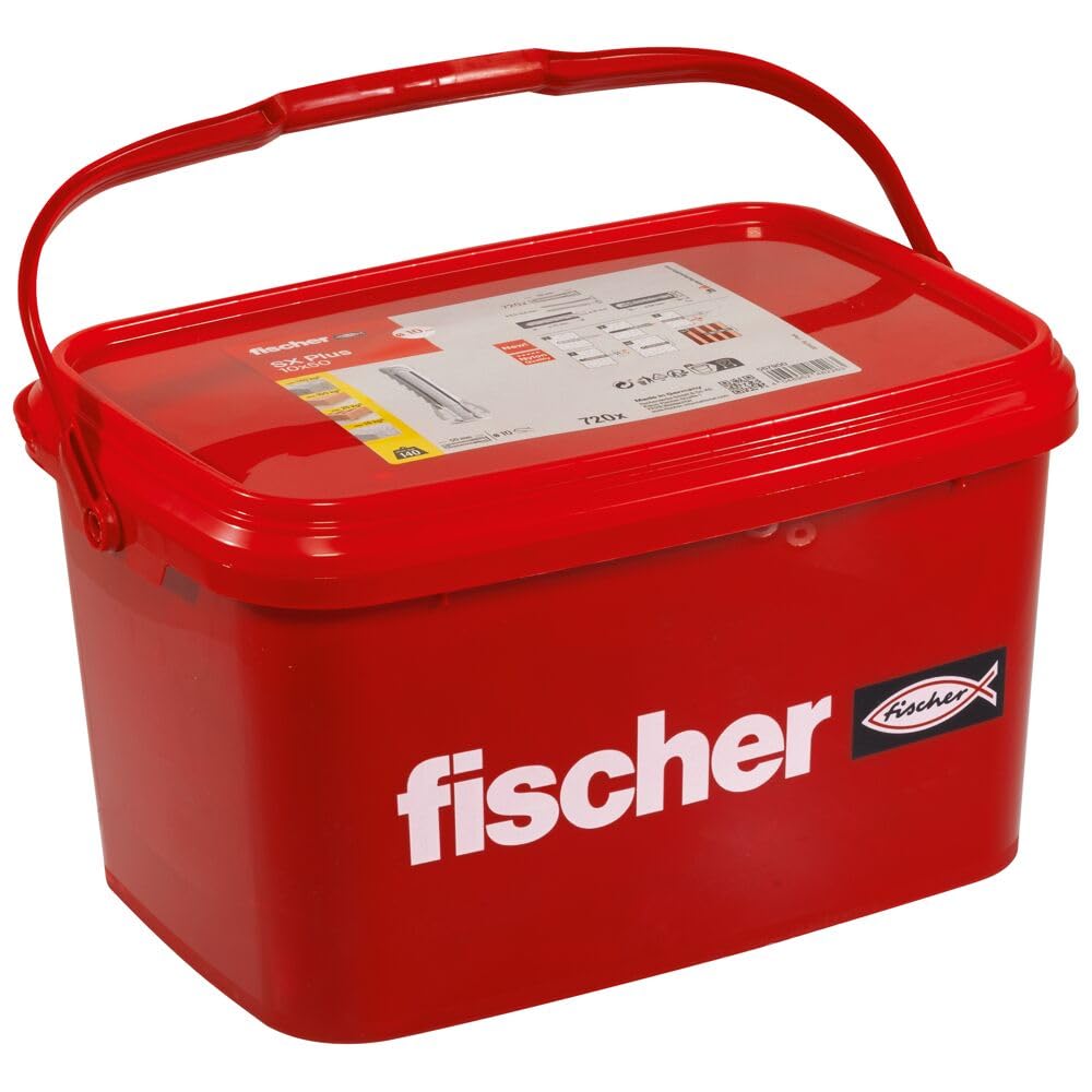 fischer 567900 Stecca SX Plus, Grigio, 10x50