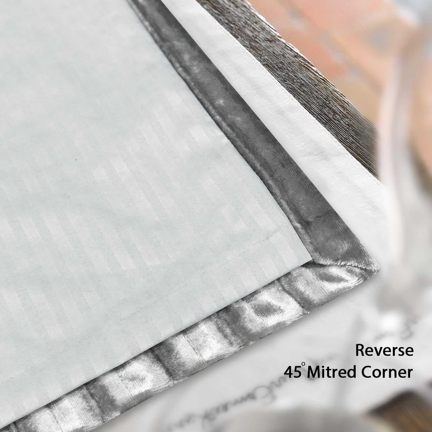 Always4u Tenda 100% Oscurante in Velluto, Argento Chiaro - immagine 7