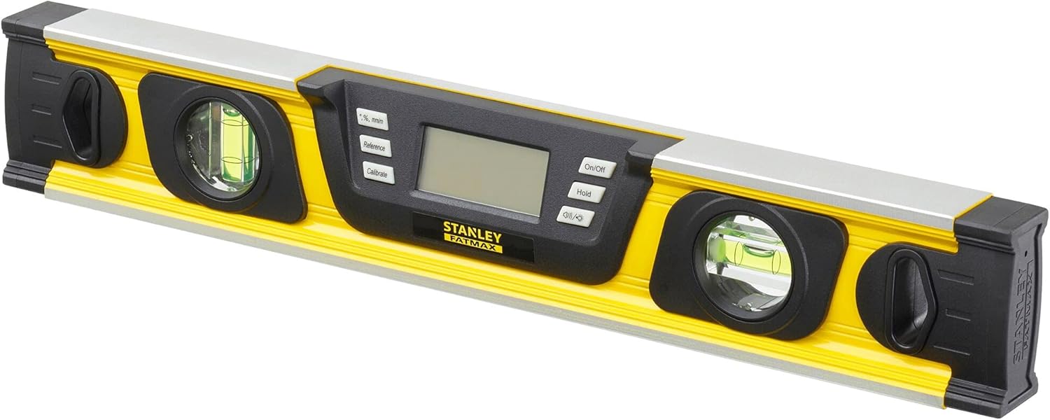 Stanley Fatmax 0-42-063 Livella Digitale Fatmax, 40 Cm, Giallo, Argento