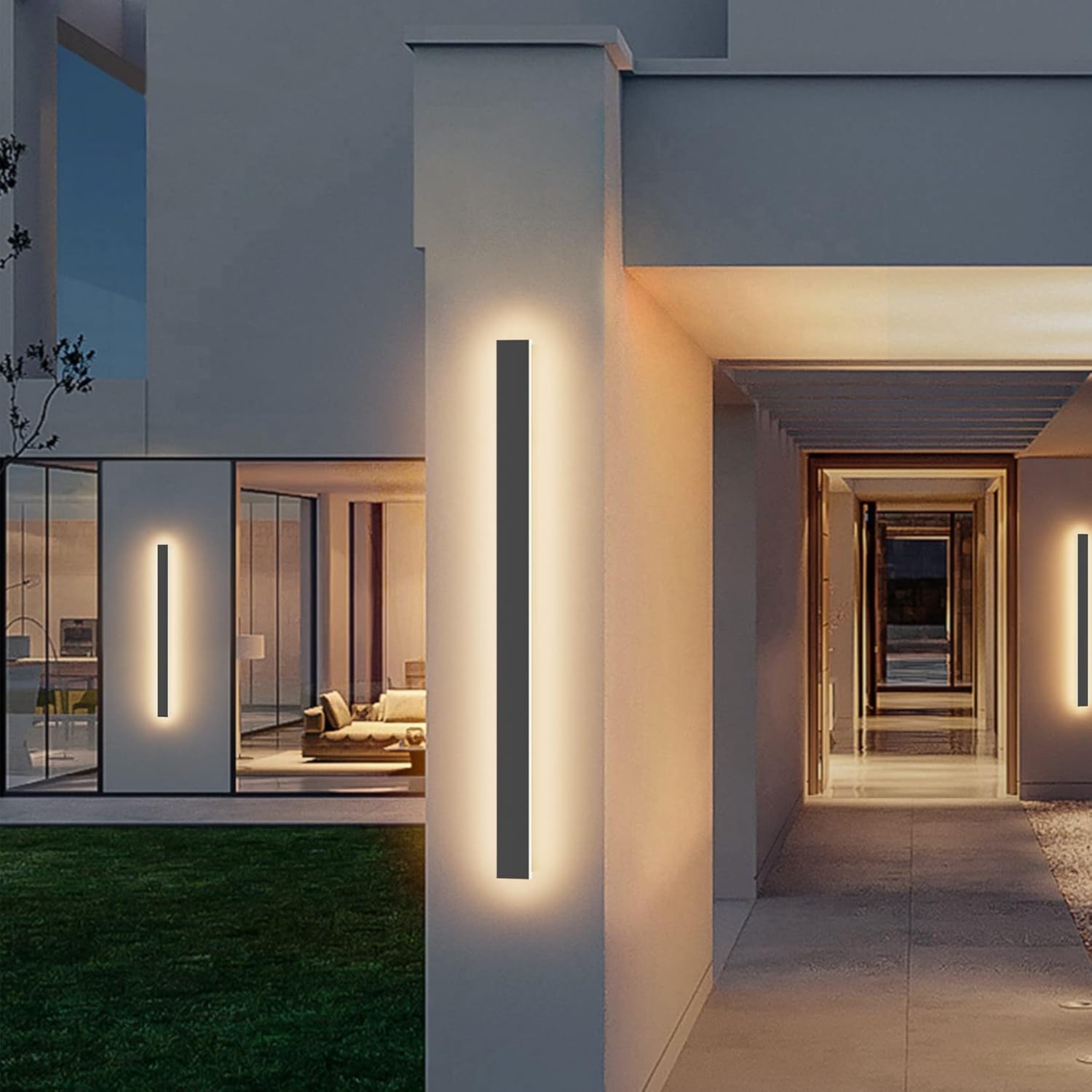 K-bright Lampada da Parete Esterno/Interno LED 24W 80CM - immagine 3