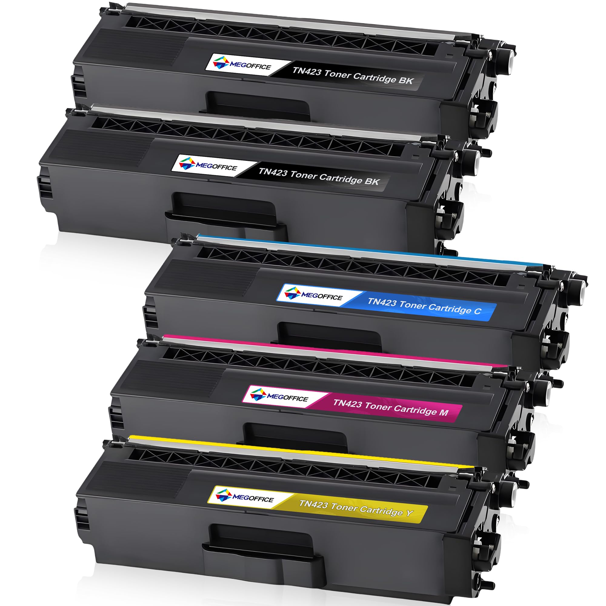 Toner Compatibile TN423 TN421 per Brother (5 Pezzi)