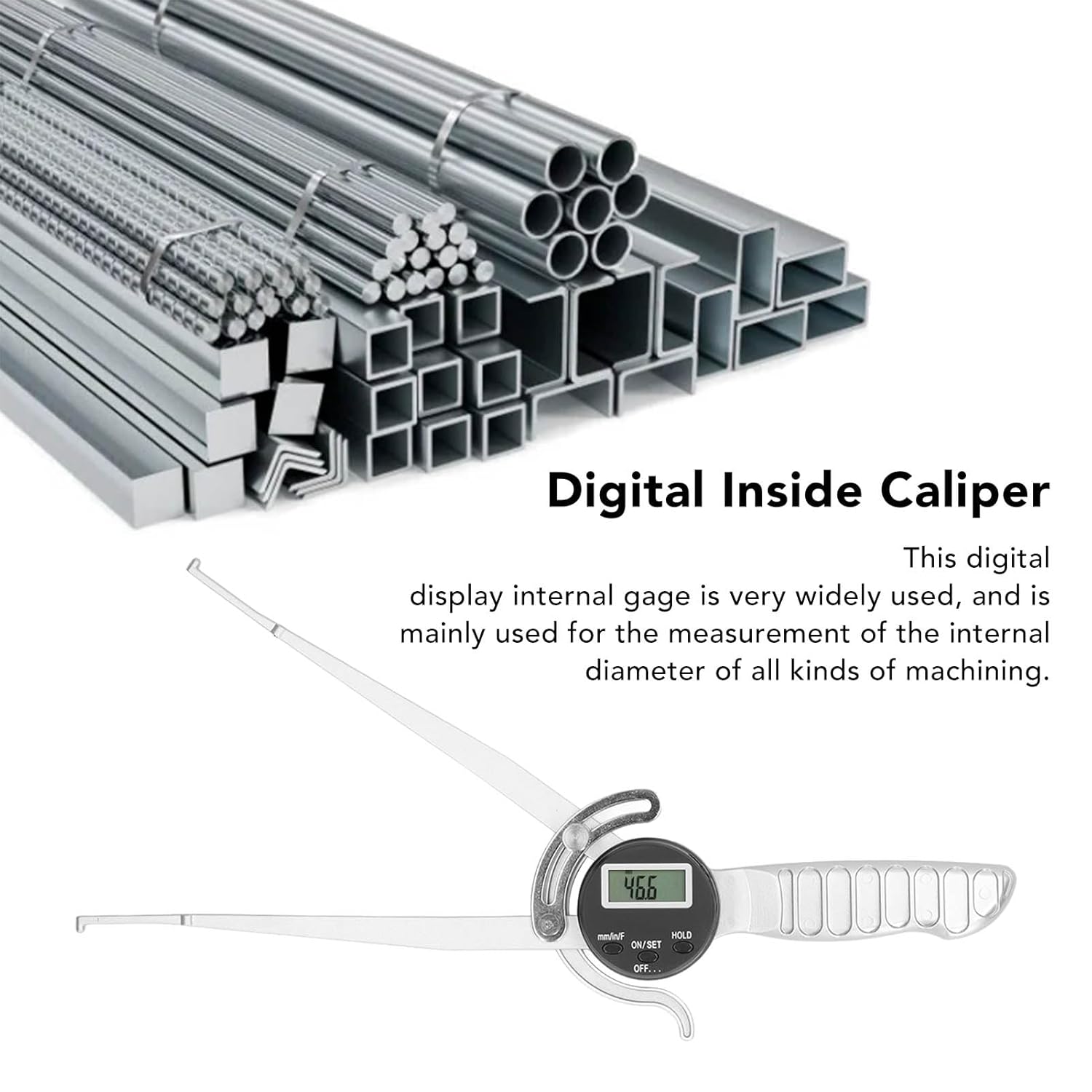 Calibro Interno Digitale Alta Precisione 12.7-216 mm - immagine 5