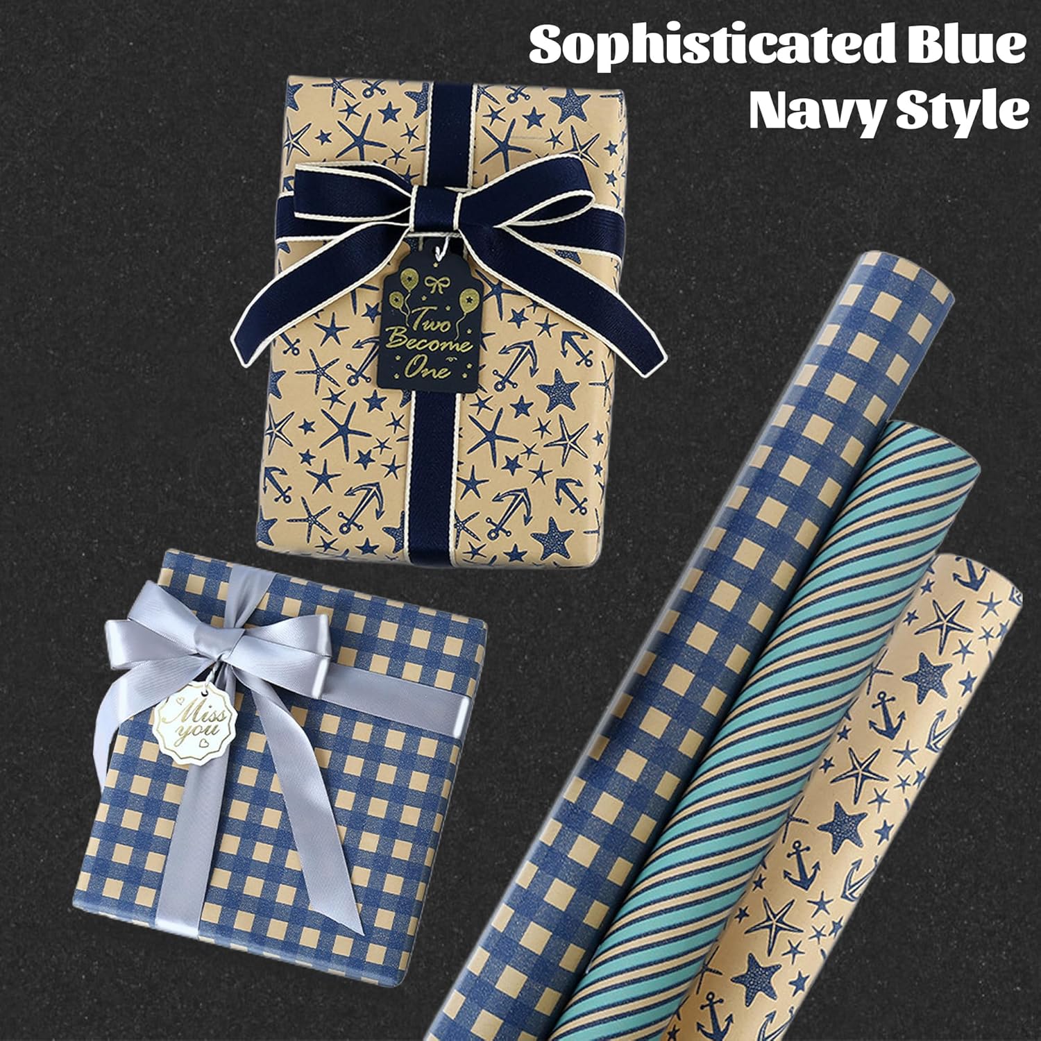 Dantolo Carta Regalo Compleanno Kraft (8 fogli) - immagine 2