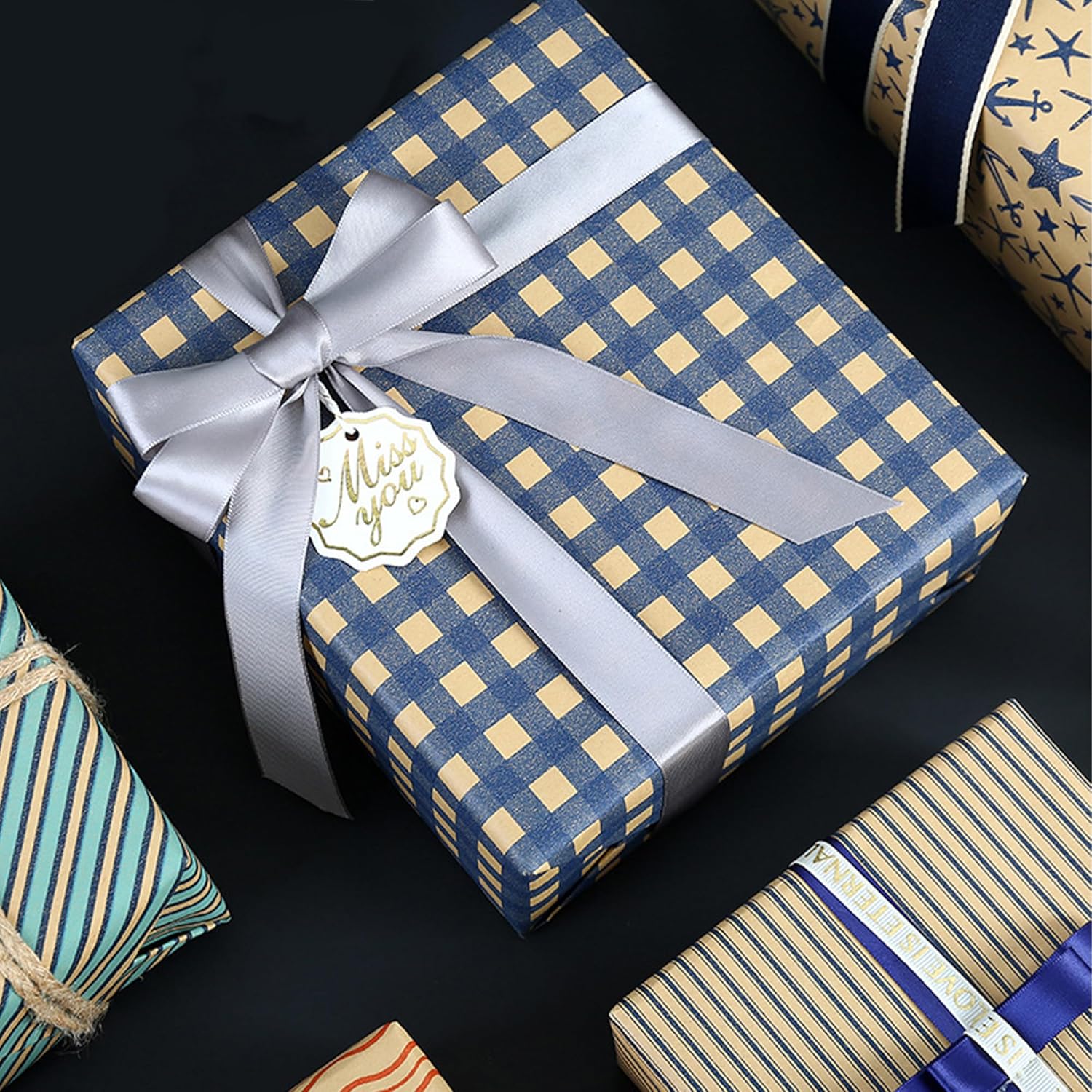 Dantolo Carta Regalo Compleanno Kraft (8 fogli) - immagine 6