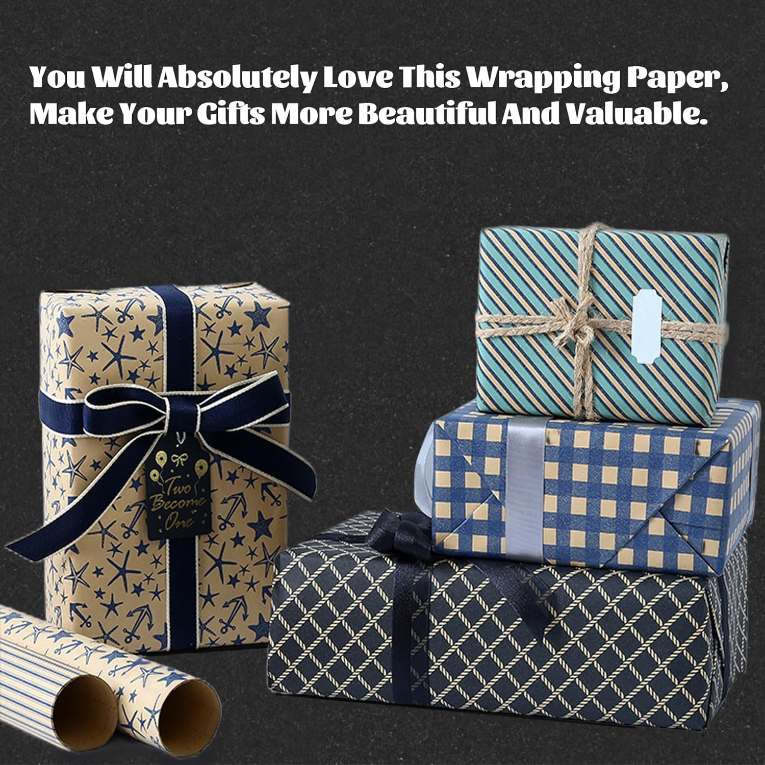 Dantolo Carta Regalo Compleanno Kraft (8 fogli) - immagine 7