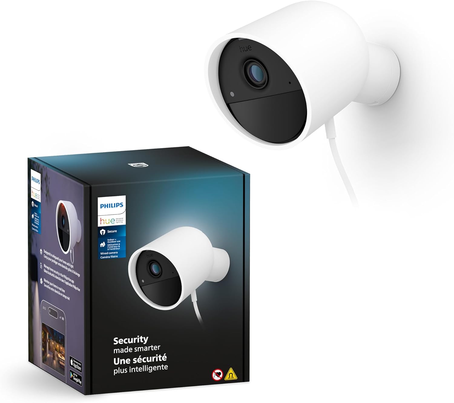 Philips Hue Secure - Telecamera di Sicurezza con Cavo - immagine 1