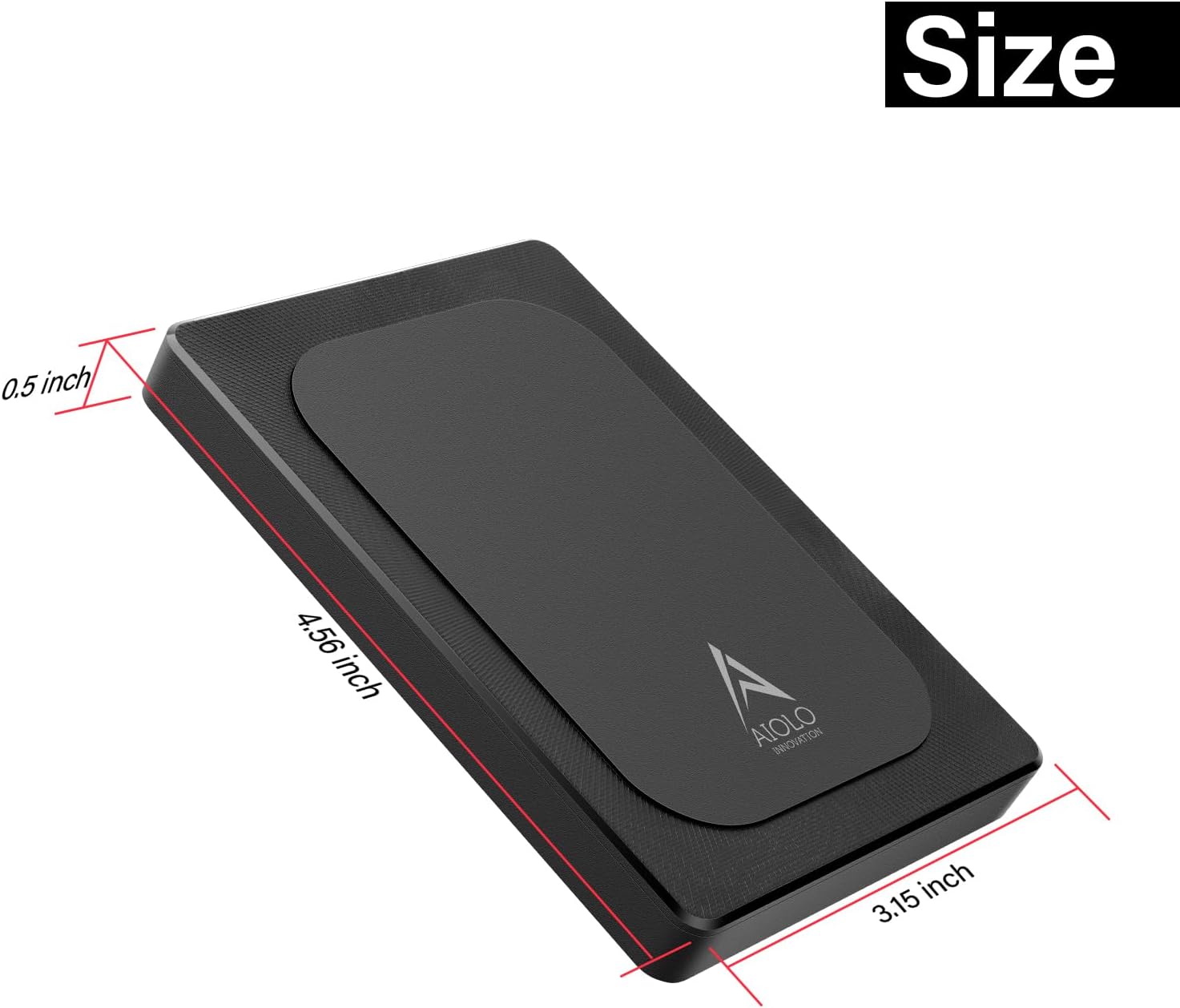 Aiolo Innovation Hard Disk Esterno 500GB USB3.0 - immagine 2