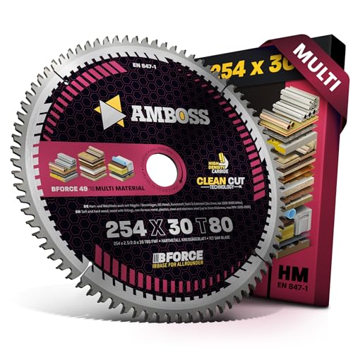 Amboss Werkzeuge® - Lama Sega Circolare HM 254x30 Z80