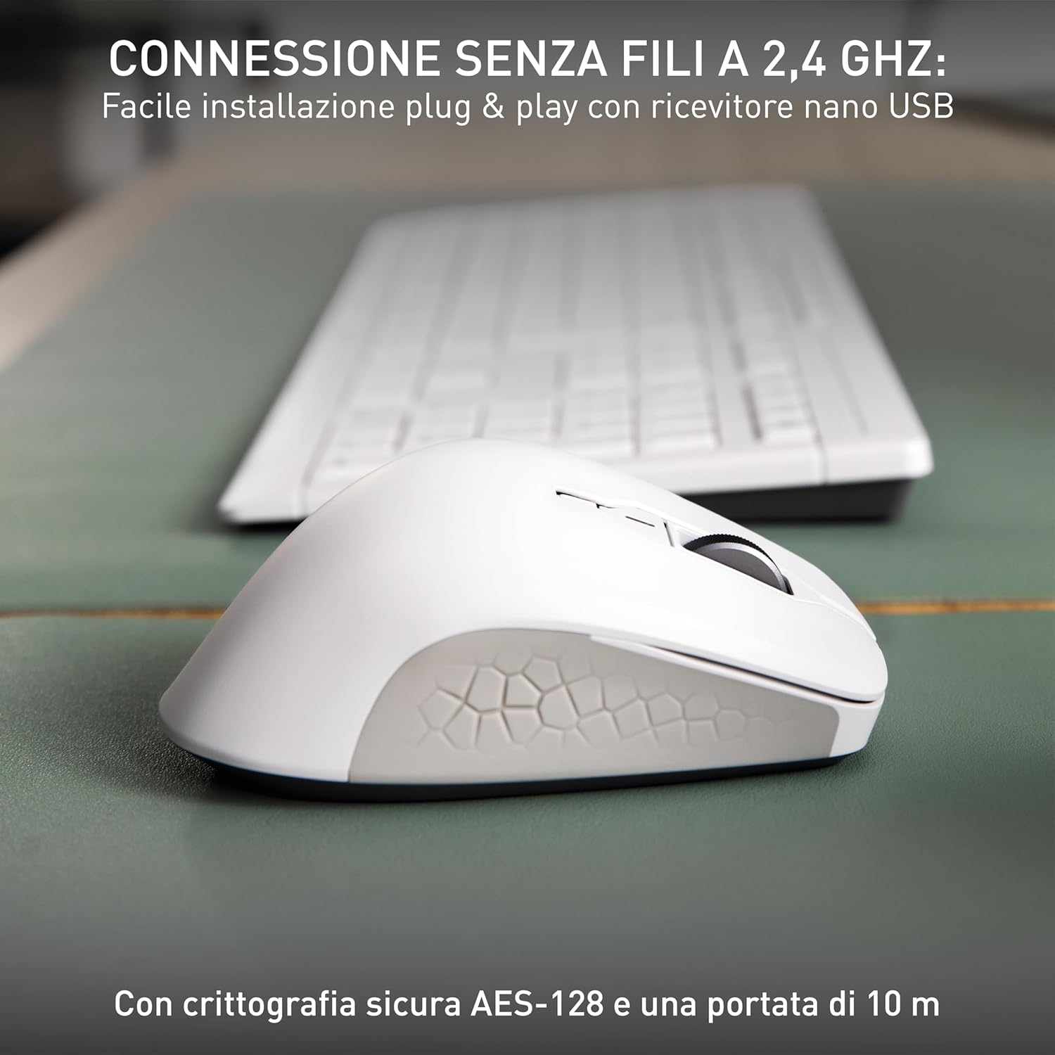 Cherry STREAM MOUSE COMFORT - Mouse Wireless Ergonomico - immagine 4