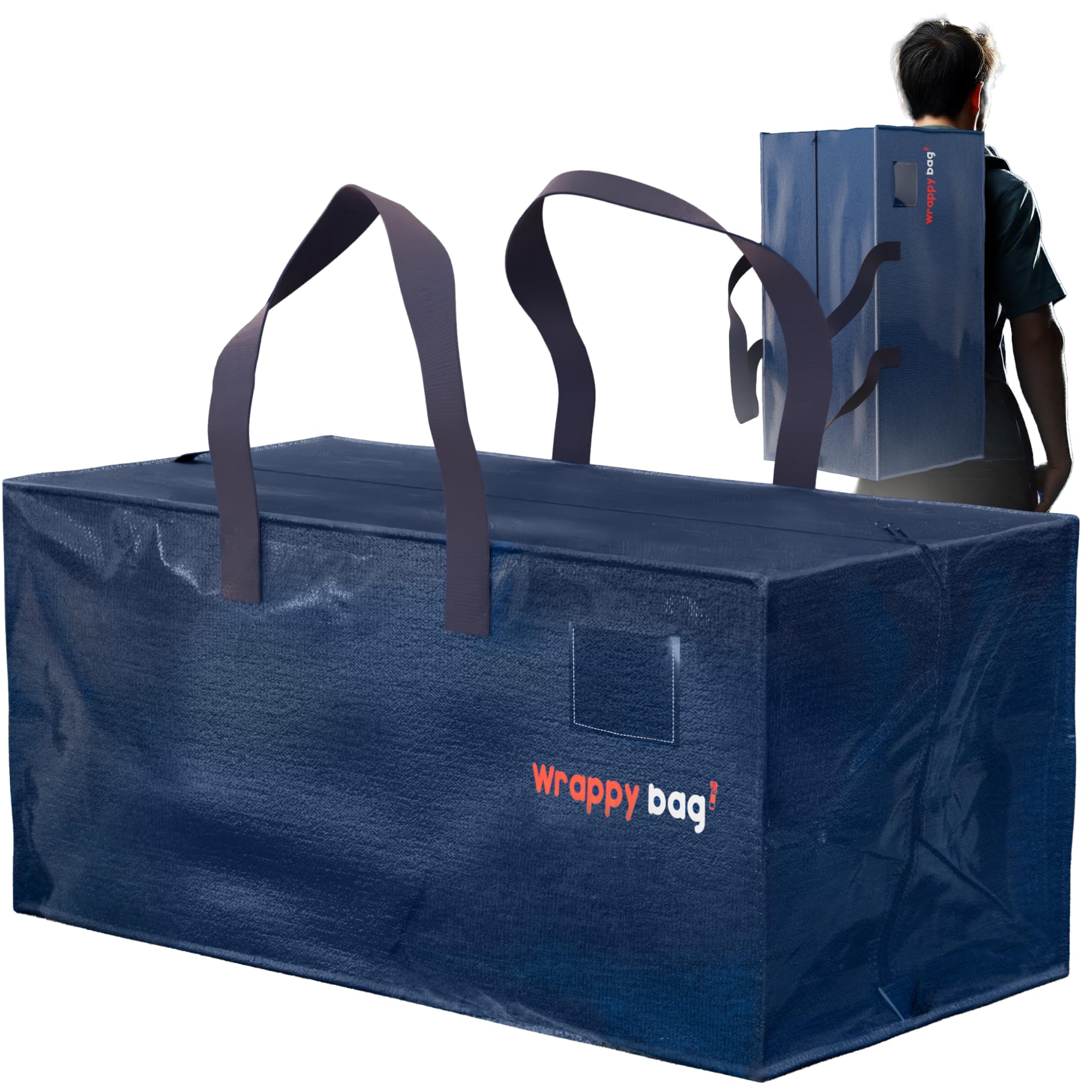 Wrappybag Set 4 Borse Jumbo XXL per Trasloco e Magazzinaggio