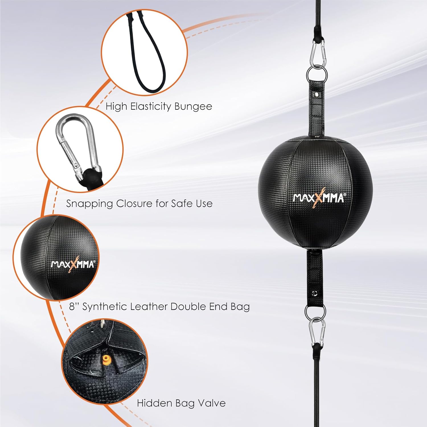 Maxxmma Palla Velocità Doppia Estremità - immagine 5