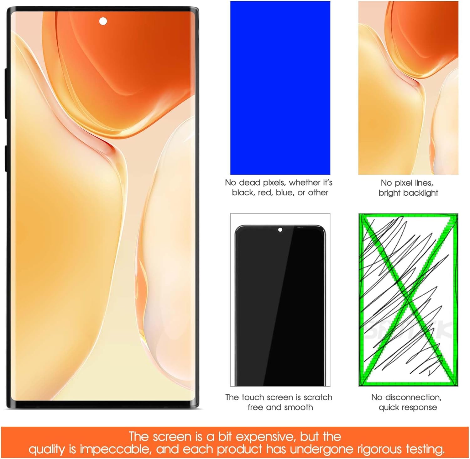 AGCUT OLED - Schermo LCD per Samsung Galaxy Note 10 - immagine 6