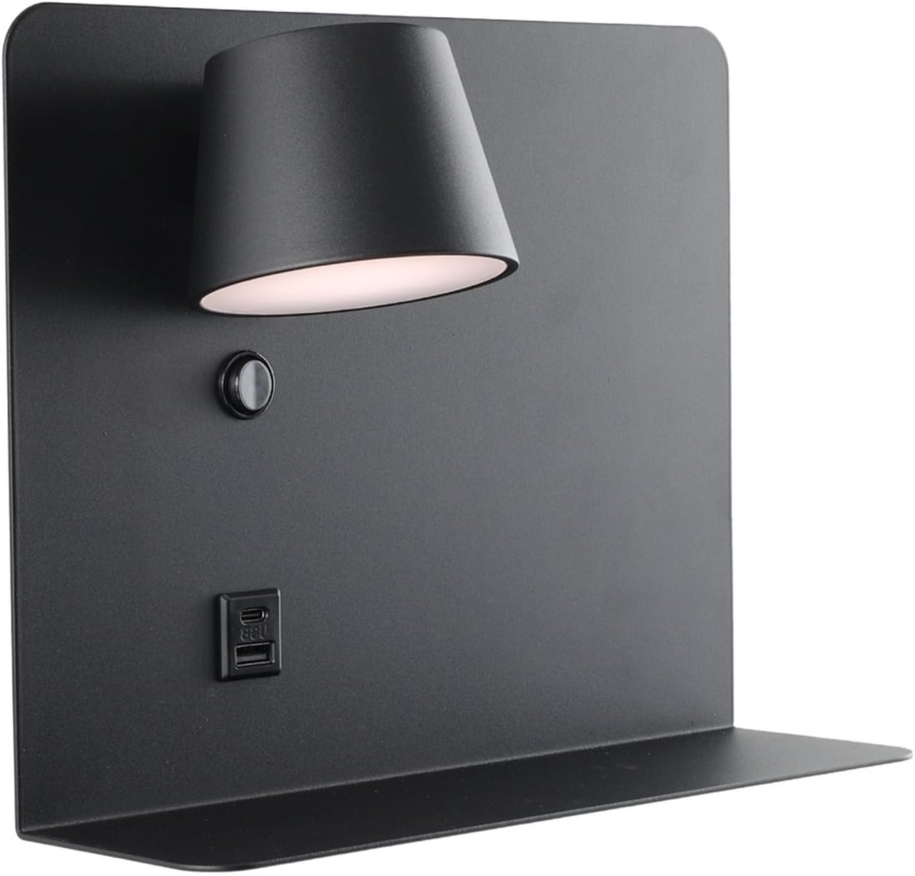 Alpinaluz Applique LED Orientabile Nero 6W - immagine 1