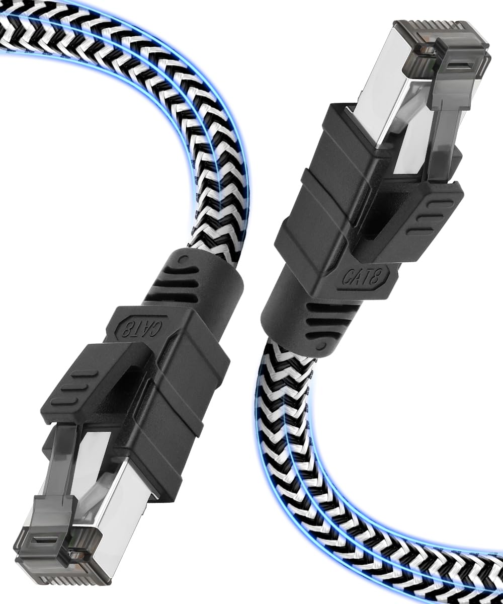 Cavo LAN Cat 8 25m - Ethernet 40 Gbps 2000 MHz - immagine 1