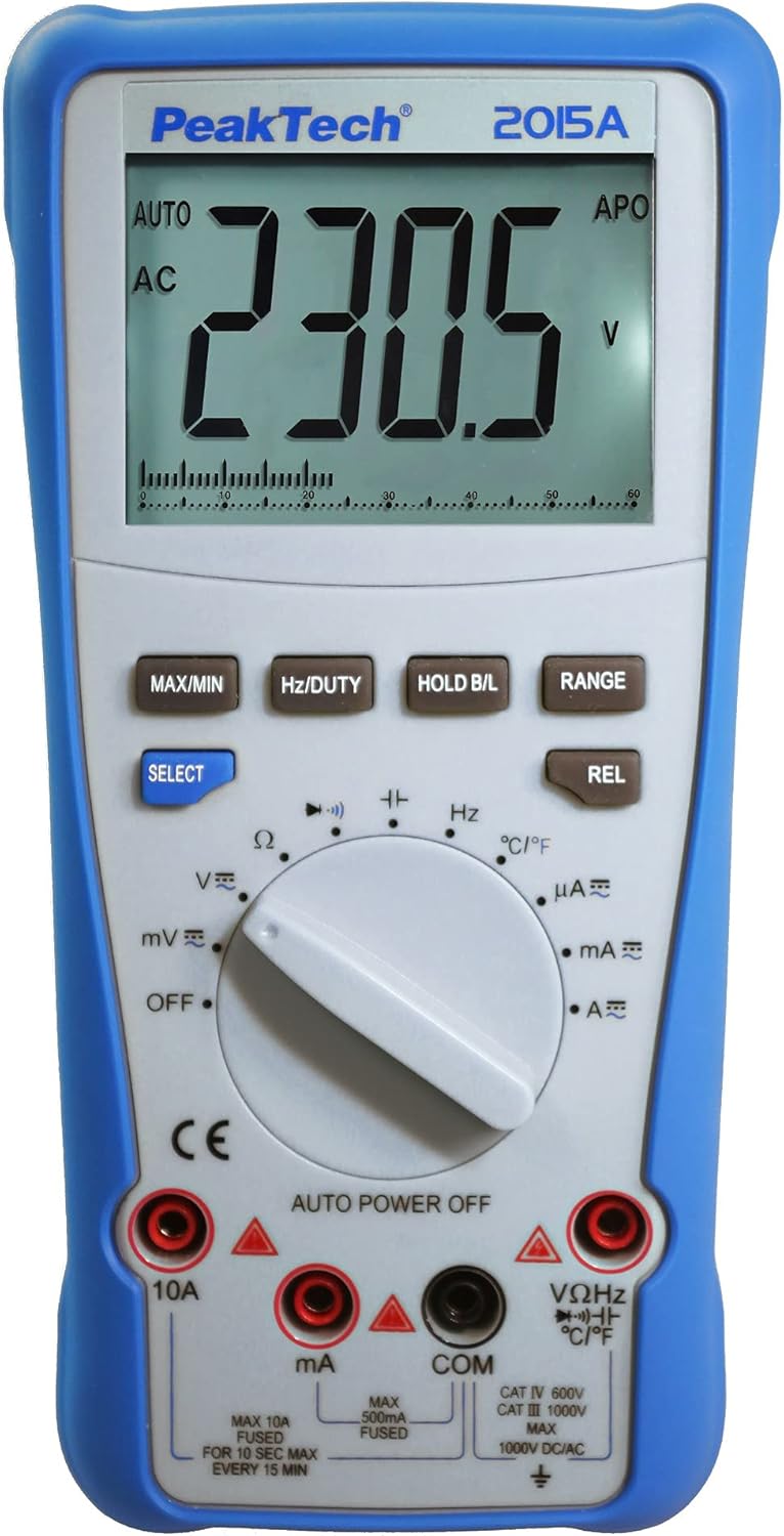 Peaktech® P 2015 A Multimetro Digitale True RMS - immagine 1