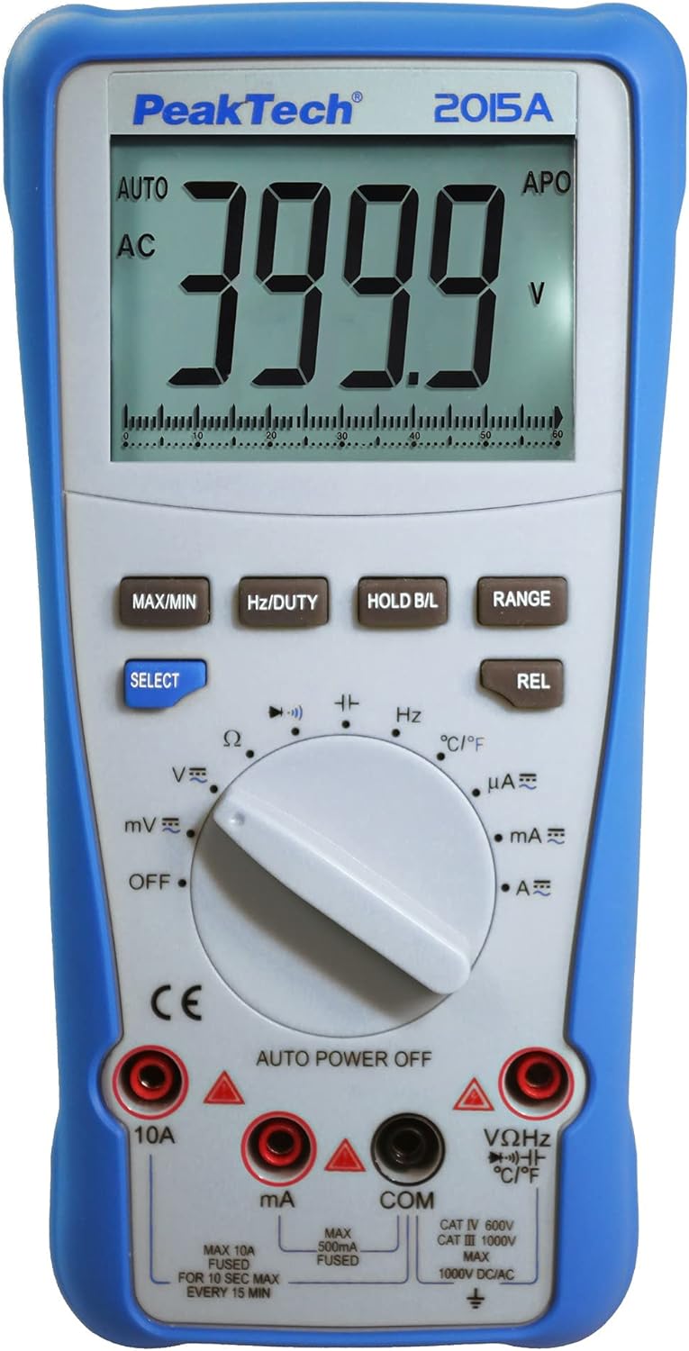 Peaktech® P 2015 A Multimetro Digitale True RMS - immagine 2