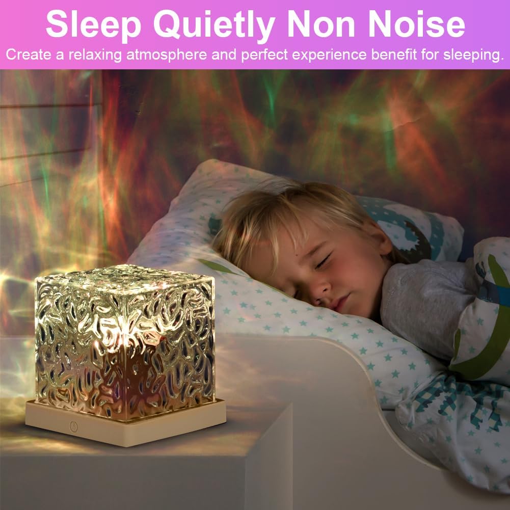 URAQT Proiettore Stelle Soffitto Onde 16 Colori - immagine 8