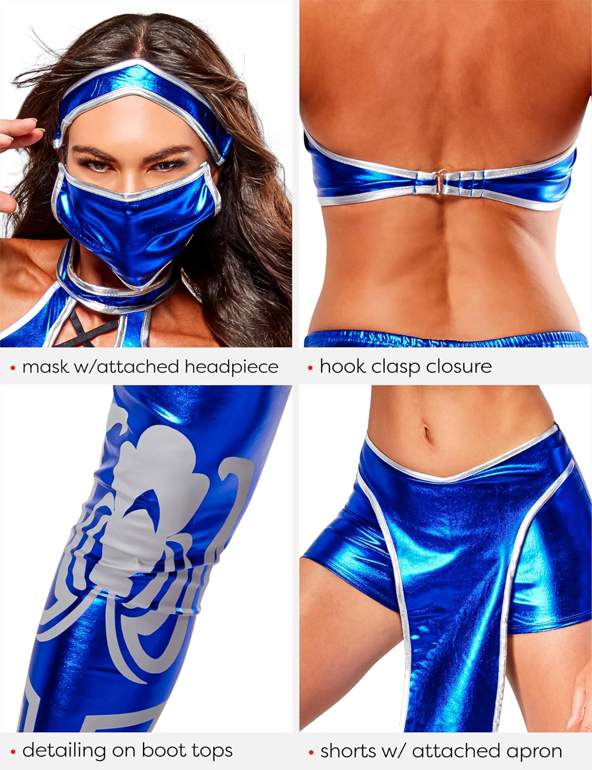 Secret Wishes - Costume da kitana Mortal, da donna - immagine 5