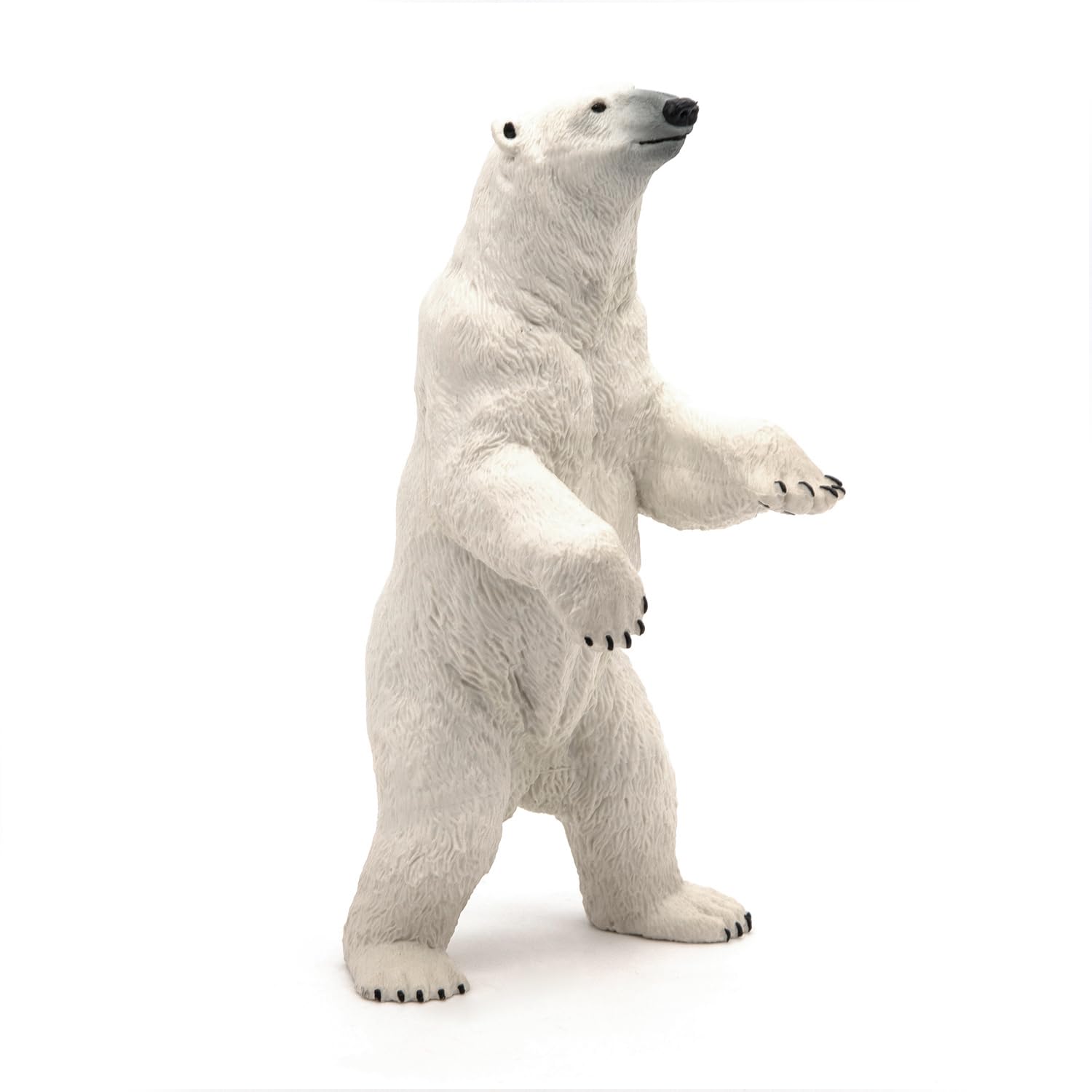 Papo - Figura Orso Polare in Piedi - Animale Artico Realistico per Bambini dai 3 Anni - Dipinto a Mano - Plastica Resistente - Collezione La Vita Selvaggia Papo - Giocattolo Educativo - 50172