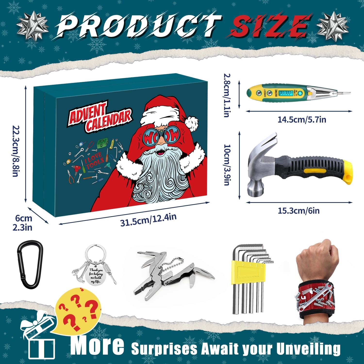 Izoel Calendario Avvento Utensili Uomo 2024 - immagine 2