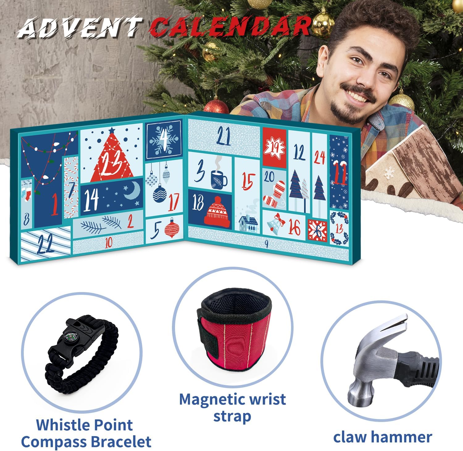 Izoel Calendario Avvento Utensili Uomo 2024 - immagine 3