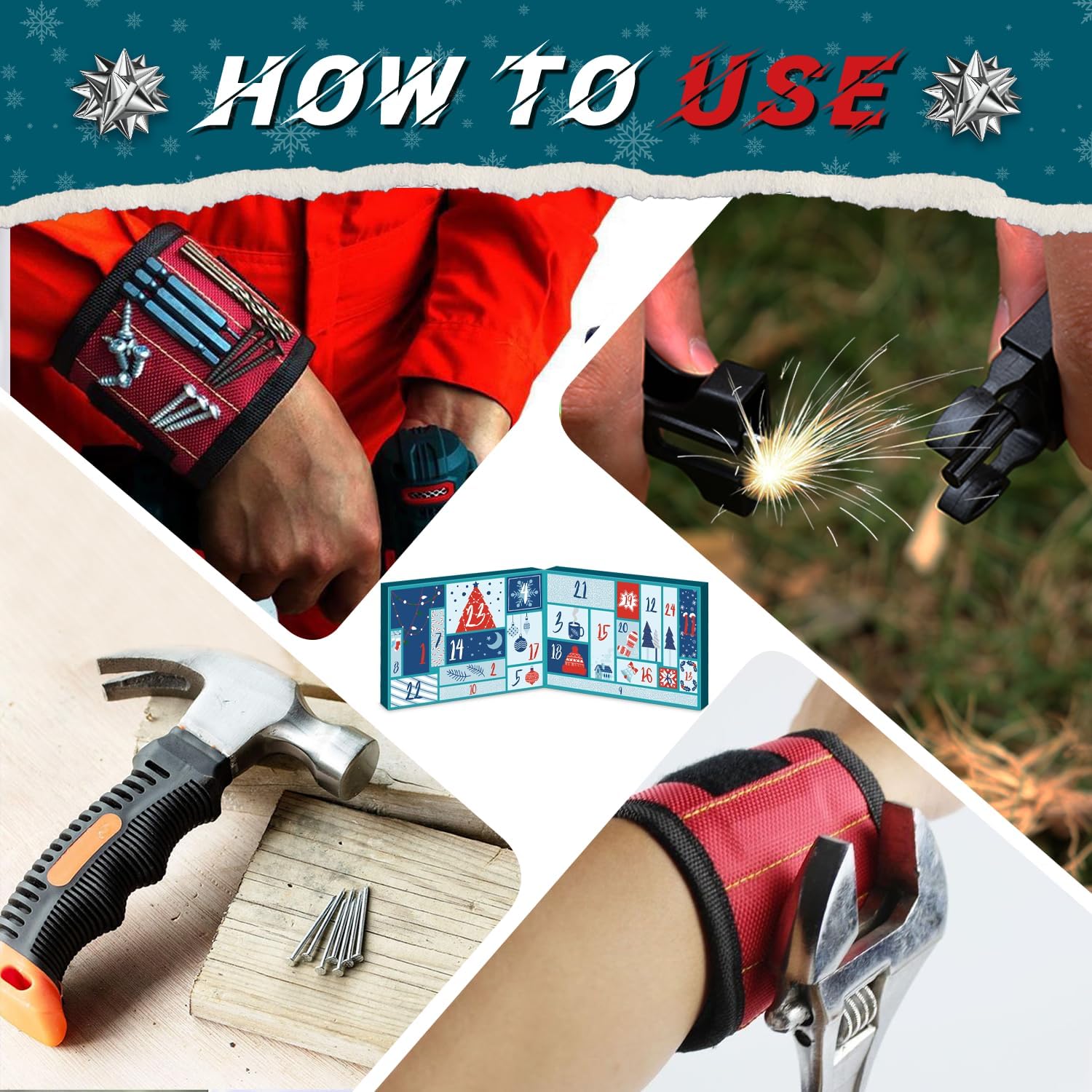 Izoel Calendario Avvento Utensili Uomo 2024 - immagine 4