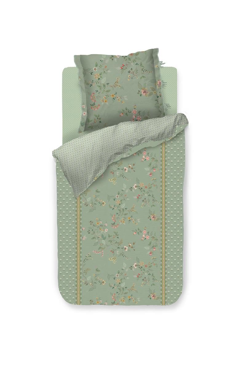 Pip Studio Biancheria da Letto Kili Flower, Verde
