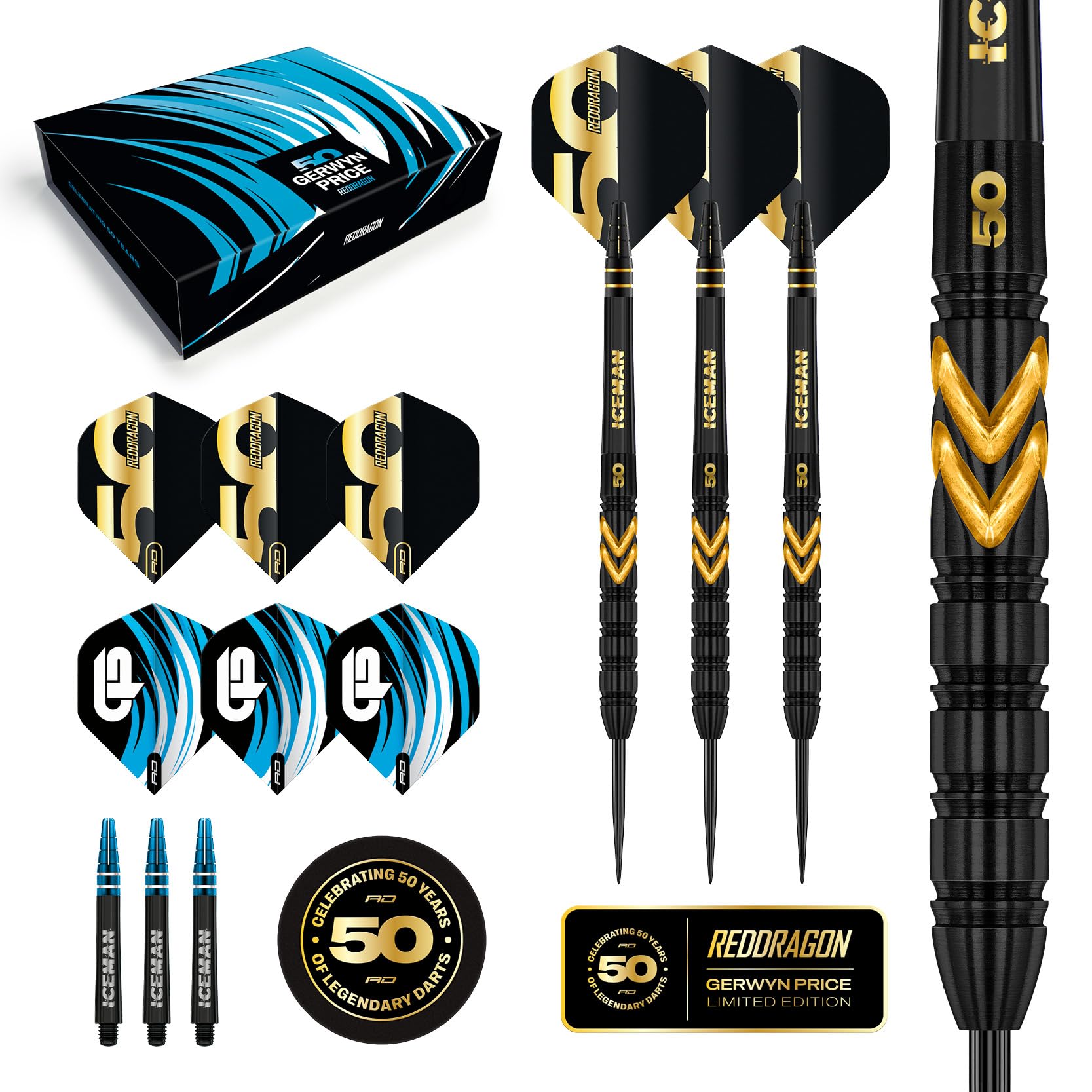 RED DRAGON Darts - Gerwyn Price 'Iceman' 23g