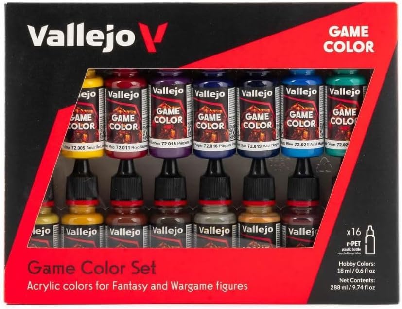 Vallejo Game Color Set - Advanced Set (x16 Colours) - VAL72298 - immagine 1