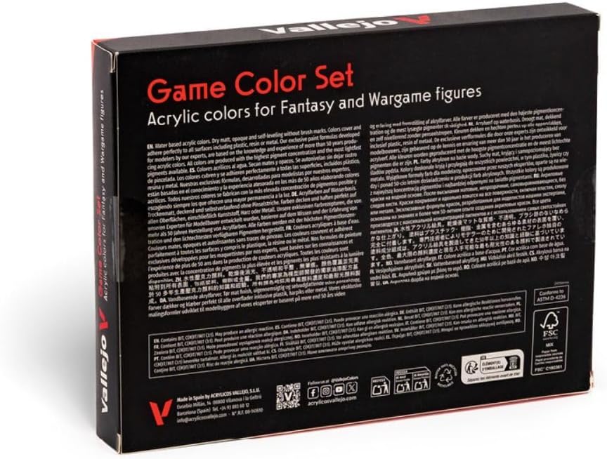 Vallejo Game Color Set - Advanced Set (x16 Colours) - VAL72298 - immagine 4