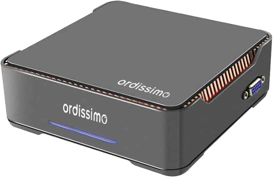 Ordissimo Mini PC desktop Luna 2 - Computer Intuitivo, Nero - immagine 3