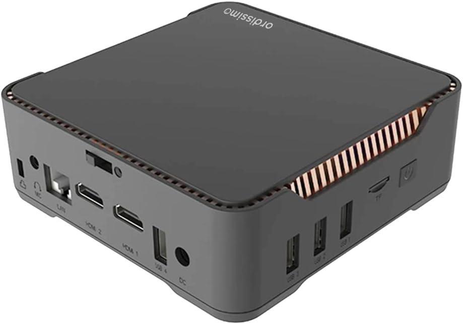 Ordissimo Mini PC desktop Luna 2 - Computer Intuitivo, Nero - immagine 4