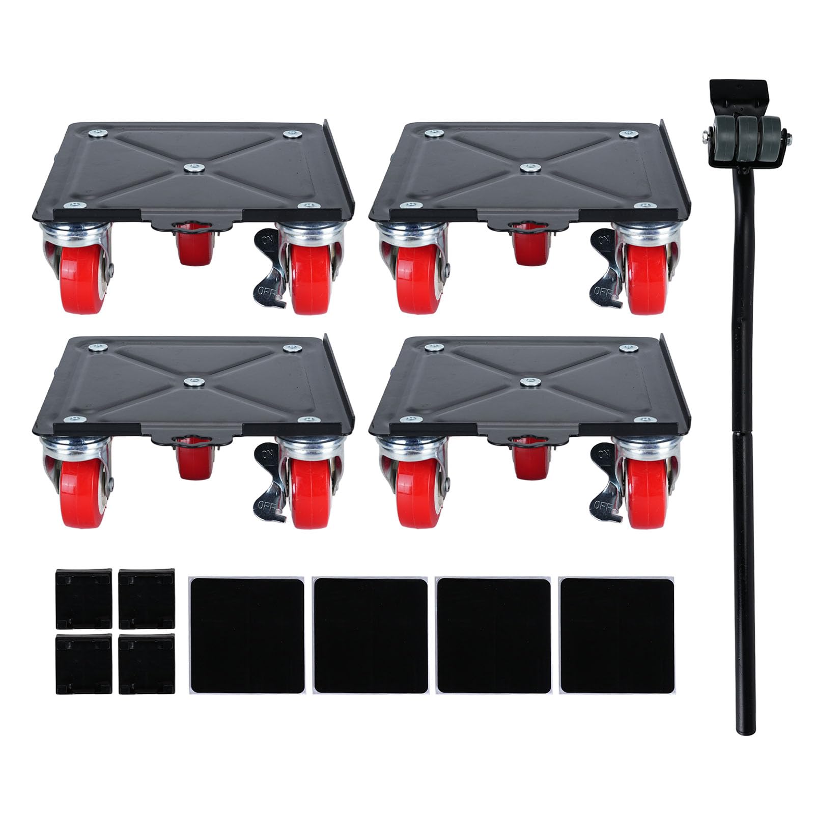 Carrello Sollevatore Mobili 5 Ruote 3000 Kg