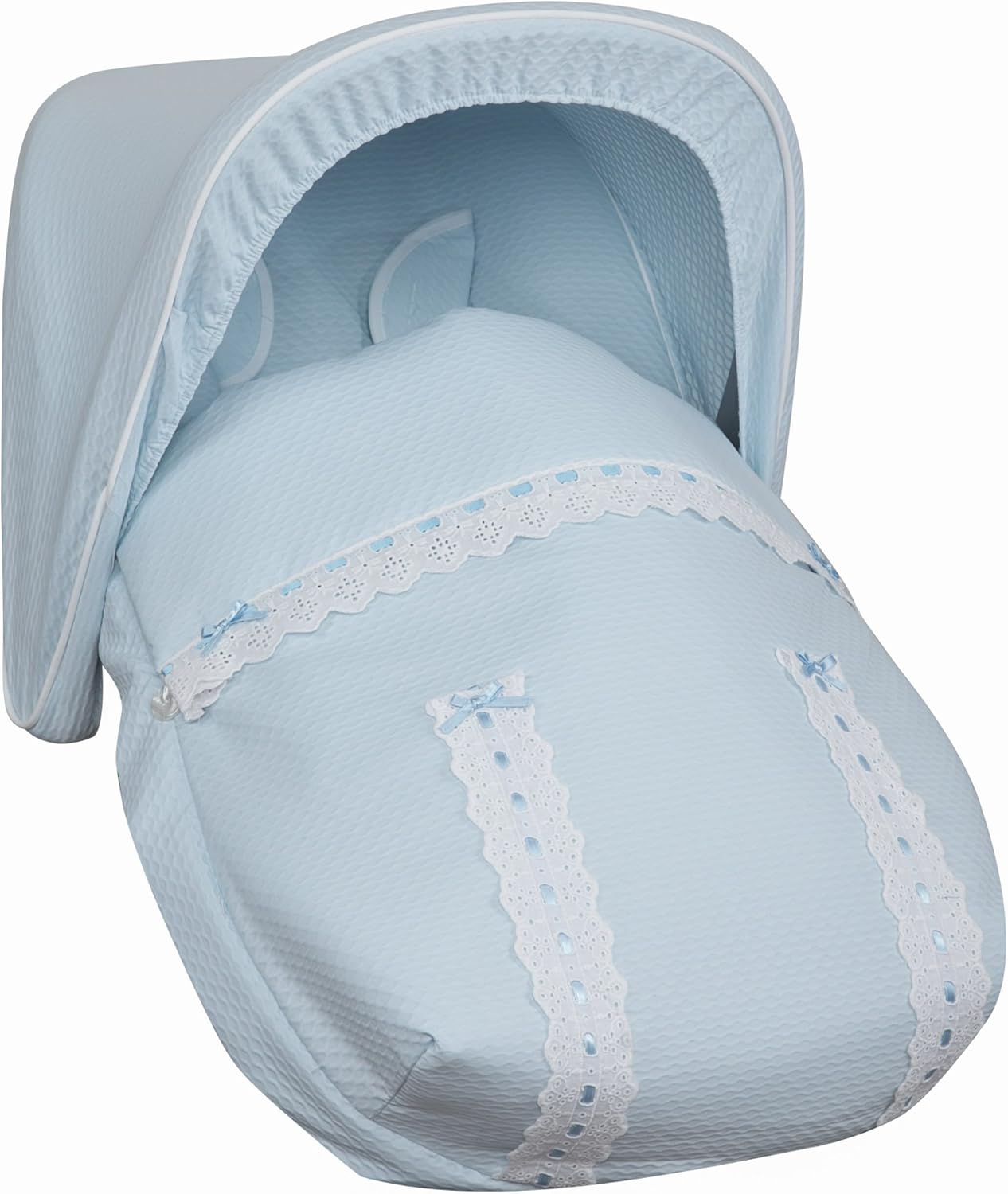 Babyline Sacco Portabebè Universale Pique Celeste