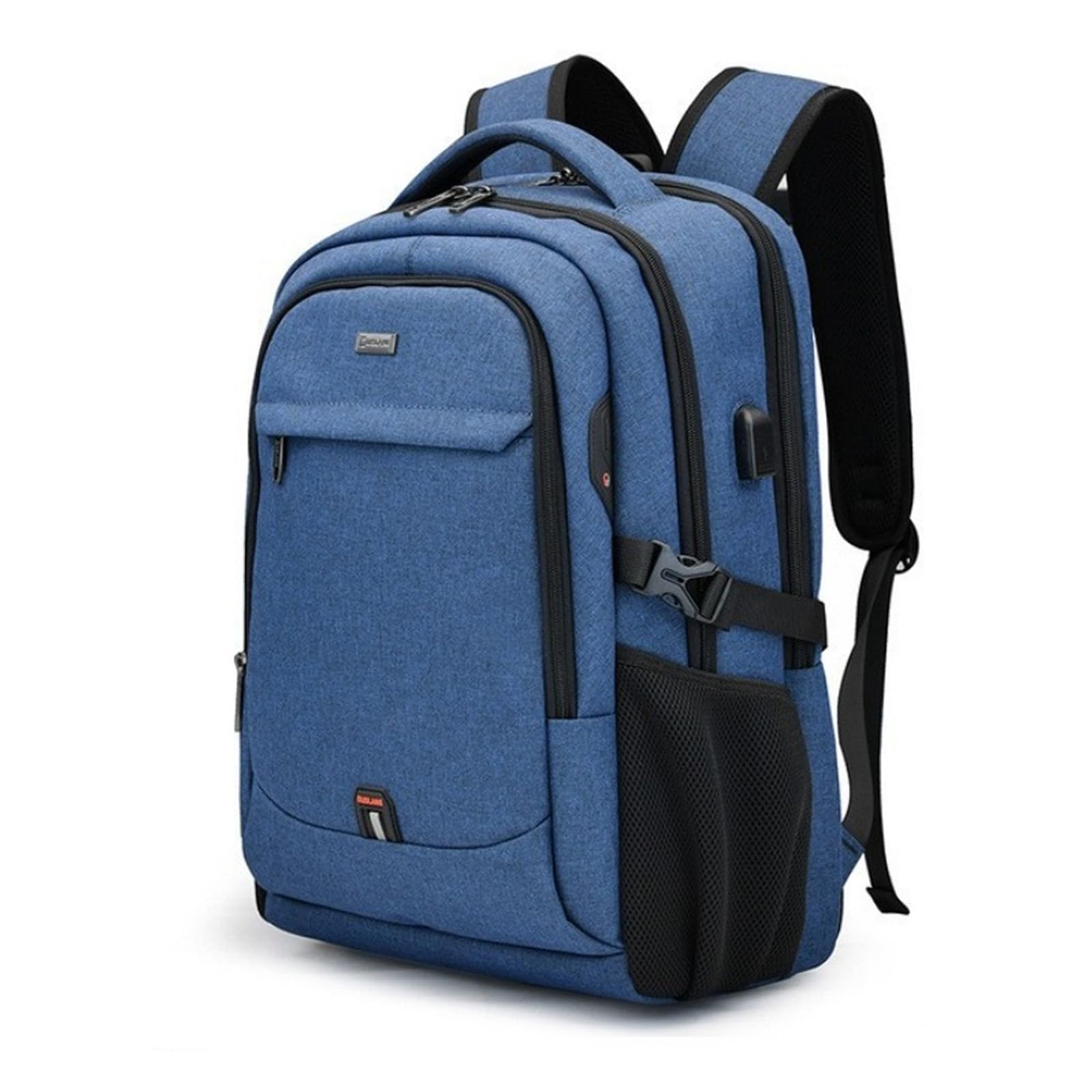 FANDARE Zaino PC Portatili 15.6" con Porta USB, Blu