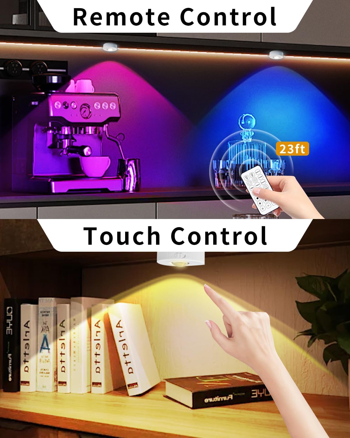 Epochglo Illuminazione LED Wireless con Telecomando - immagine 4