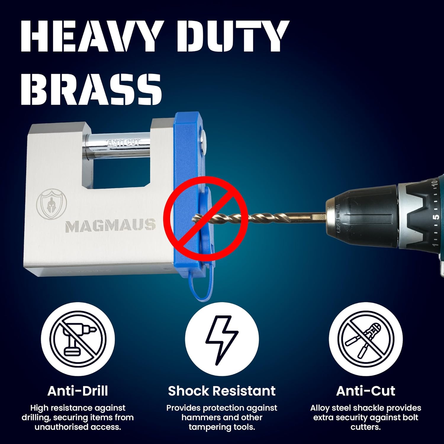 Magmaus® Lucchetto SRL70 - immagine 6